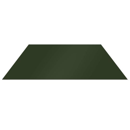 Flachblech | Stahl 0,50 mm | 80 µm Shimoco | 6020 - Chromoxidgrün