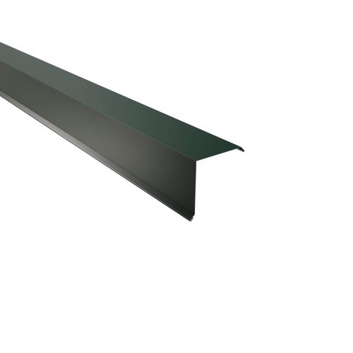 Ortgangwinkel | 115 x 115 mm | Aluminium 0,70 mm | 25 µm Polyester | 6005 - Moosgrün
