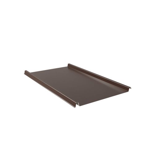 Stehfalzblech 33/500-LE | Dach | Sonderposten | Stahl 0,40 mm | 25 µm Polyester | 8014 - Sepiabraun