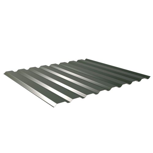 Trapezblech 20/1100 | Wand | Sonderposten | Stahl 0,40 mm | 25 µm Polyester | 6020 - Chromoxidgrün