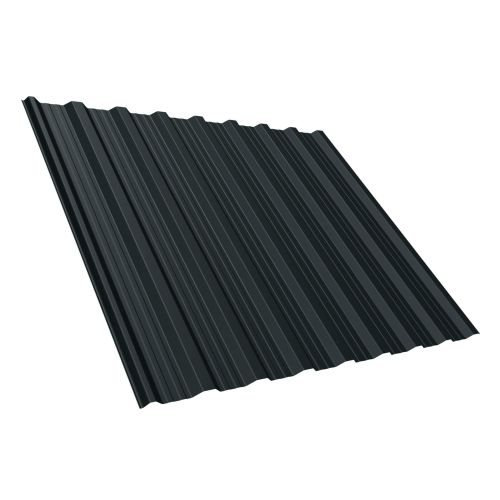 Trapezblech T18DR | Dach | Anti-Tropf 700 g/m² | Stahl 0,50 mm | 25 µm Polyester | 7016 - Anthrazitgrau