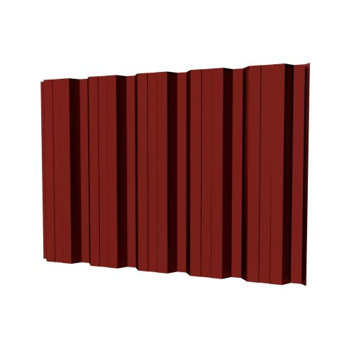 Trapezblech T35DR | Wand | Stahl 0,40 mm | 25 µm Polyester | 028 - Kirschrot