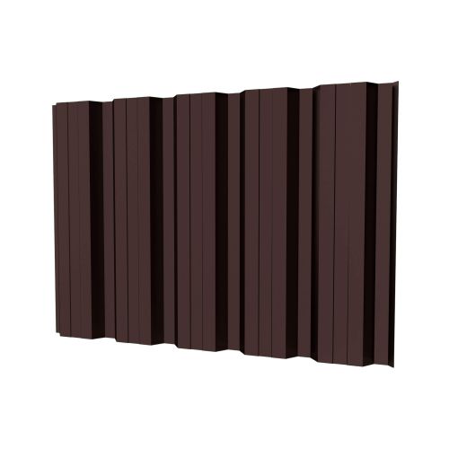 Trapezblech T35DR | Wand | Stahl 0,40 mm | 25 µm Polyester | 8017 - Schokoladenbraun
