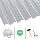 Polycarbonat Spundwandplatte | 76/18 | Sparpaket