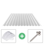 PVC Wellplatte | 76/18 | Sparpaket