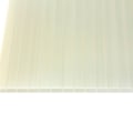 Acrylglas Stegdoppelplatte | 16 mm | Profil A4 | Sparpaket | Plattenbreite 98 cm | Opal Weiß / Gold | Breite 3,09 m | Länge 2,00 m #5