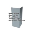 Außenecke | 10 cm x 10 cm x 2,00 m | Stahl 0,50 mm | 25 µm Polyester | 7000 - Fehgrau #2