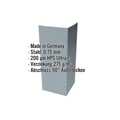 Außenecke | 15 cm x 15 cm x 2,00 m | Stahl 0,63 mm | 200 µm HPS Ultra® | 7040 - Fenstergrau #2
