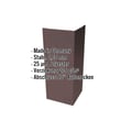 Außenecke | 15 cm x 15 cm x 2,00 m | Stahl 0,75 mm | 25 µm Polyester | 8017 - Schokoladenbraun #2