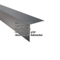 Außenecke | 19,5 x 19,5 cm | Stahl 0,75 mm | 60 µm Puramid | 7016 - Anthrazitgrau #2