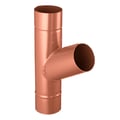Fallrohrabzweig 60° | Stahl | Ø 100 mm | 8004 - Kupferbraun #1