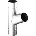 Fallrohrabzweig 60° | Stahl | Ø 90 mm | Verzinkt #1