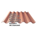 Faserzement Wellplatte Europa Profil 5 | Ziegelrot | 2,00 m #2