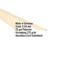 Firstblech flach | 14,5 x 14,5 cm | 150° | Stahl 0,50 mm | 25 µm Polyester | 1015 - Hellelfenbein #2