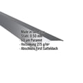 Firstblech flach | 14,5 x 14,5 cm | 150° | Stahl 0,50 mm | 60 µm Puramid | 7016 - Anthrazitgrau #2
