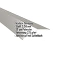 Firstblech flach | 19,8 x 19,8 cm | 150° | Stahl 0,50 mm | 25 µm Polyester | 9007 - Graualuminium #2