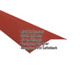 Firstblech flach | 19,8 x 19,8 cm | 150° | Stahl 0,50 mm | 80 µm Shimoco | 3009 - Oxidrot #2