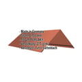 Firstblech flach | 20 cm x 20 xm x 2,00 m | 140° | Stahl 0,50 mm | 50 µm PURLAK® | 8004 - Kupferbraun #2