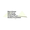 Firstblech flach | 20 cm x 20 xm x 2,00 m | 140° | Stahl 0,75 mm | 50 µm PURLAK® | 9002 - Grauweiß #2