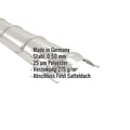 Firstblech halbrund | 1,86 m | Stahl 0,50 mm | 25 µm Polyester | 7035 - Lichtgrau #2