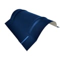 Firstblech halbrund groß | 1,96 m | Stahl 0,50 mm | 25 µm Polyester | 5010 - Enzianblau #1