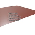 Flachblech | Stahl 0,75 mm | 25 µm Polyester | 8012 - Rotbraun #2