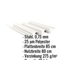 Hochprofil TP104 | Dach | Stahl 0,75 mm | 25 µm Polyester | 9002 - Grauweiß #2