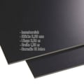 HPL Schichtstoffplatte | Innen | 6 mm | Schwarz | 3,05 x 1,30 m #2