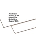 HPL Schichtstoffplatte | Innen | 6 mm | Reinweiß | 3,05 x 1,30 m #2