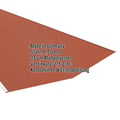 Kehlblech | 49 cm x 49 cm x 2,00 m | Stahl 0,50 mm | 35 µm Mattpolyester | 75 - Ziegelrot #2