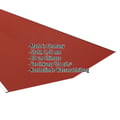 Kehlblech | 49 cm x 49 cm x 2,00 m | Stahl 0,50 mm | 80 µm Shimoco | 3009 - Oxidrot #2