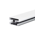Klemmdeckel | Für DUO Profil | Aluminium | Weiß | Länge 2,00 m #2