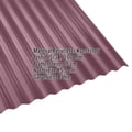 Kunststoff Profilplatte Scobanit EVO | 95/34 | 3,00 mm | Rotbraun | 2,00 m #2