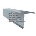 Ortgangwinkel | 11 cm x 10 cm x 2,00 m | Stahl 0,63 mm | 200 µm HPS Ultra® | 7040 - Fenstergrau #2
