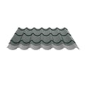 Pfannenblech 2/1060 | Anti-Tropf 1000 g/m² | Stahl 0,50 mm | 60 µm Puramid | 6005 - Moosgrün #10