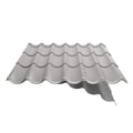 Pfannenblech 2/1060 | Anti-Tropf 700 g/m² | Stahl 0,50 mm | 25 µm Polyester | 7035 - Lichtgrau #11