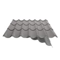 Pfannenblech 2/1060 | Anti-Tropf 700 g/m² | Stahl 0,50 mm | 25 µm Polyester | 9007 - Graualuminium #11