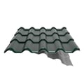 Pfannenblech EUROPA | Anti-Tropf 1000 g/m² | Stahl 0,50 mm | 60 µm Puramid | 6005 - Moosgrün #6