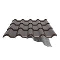 Pfannenblech EUROPA | Anti-Tropf 700 g/m² | Stahl 0,50 mm | 25 µm Polyester | 8014 - Sepiabraun #7