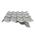 Pfannenblech EUROPA | Anti-Tropf 700 g/m² | Stahl 0,50 mm | 25 µm Polyester | 9006 - Weißaluminium #7