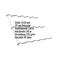 Pfannenblech Szafir 350/15 | Stahl 0,50 mm | 25 µm Polyester | 9010 - Reinweiß #2