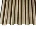 Polycarbonat Spundwandplatte | 76/18 | 0,80 mm | Bronze | 2,00 m #3