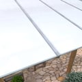 Polycarbonat Stegplatte | 16 mm | Profil Mendiger | Sparpaket | Plattenbreite 1,20 m | Opal Weiß | X-Struktur | Breite 8,67 m | Länge 3,00 m #4