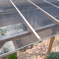 Polycarbonat Stegplatte | 16 mm | Profil Zevener Sprosse | Sparpaket | Plattenbreite 1,20 m | Klar | X-Struktur | Breite 6,27 m | Länge 4,50 m #4