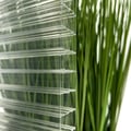 Polycarbonat Stegplatte | 25 mm | Profil Mendiger | Sparpaket | Plattenbreite 98 cm | Klar | X-Struktur | Breite 8,15 m | Länge 7,00 m #3