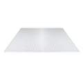 Polycarbonat Stegplatte | 25 mm | Profil Mendiger | Sparpaket | Plattenbreite 98 cm | Klar | X-Struktur | Breite 8,15 m | Länge 7,00 m #5