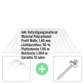 Polycarbonat Wellplatte | 76/18 | Sparpaket | 1,40 mm | Klar | Rillenstruktur | Breite 3,25 m | Länge 2,00 m #2