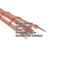 Firstblech halbrund | 1,86 m | Stahl 0,50 mm | 25 µm Polyester | 8004 - Kupferbraun #2