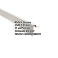 Ortgangwinkel | Stehfalzprofil 33/500 | Stahl 0,63 mm | 25 µm Polyester | 9010 - Reinweiß #2