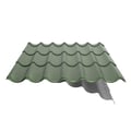Pfannenblech 2/1060 | Anti-Tropf 1000 g/m² | Stahl 0,50 mm | 25 µm Polyester | 6011 - Resedagrün #6